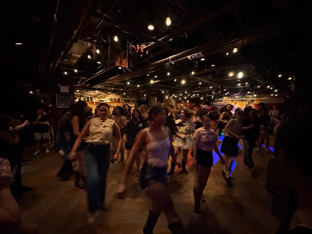 The dance floor at Hill Country