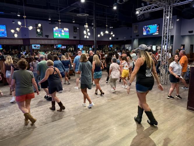 The dance floor at The Loudoun Kitchen & Bar in Leesburg, VA