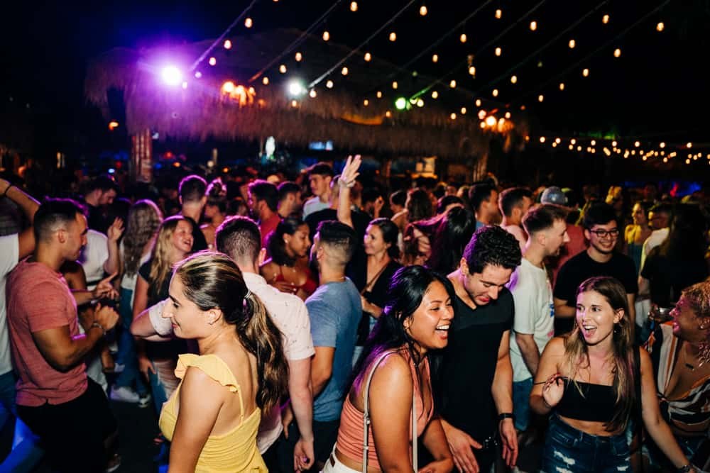 The dance floor at The Patch Bar & Grill in Patchogue, NY