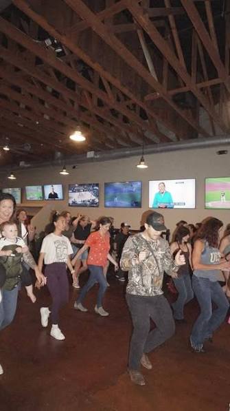 The dance floor at Tony Pepperoni Pizzeria in Escondido