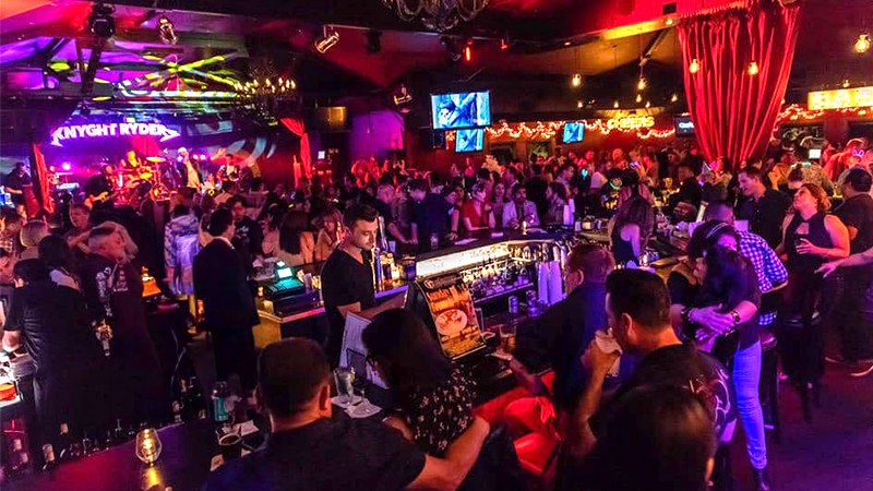The dance floor at Gaslamp Music + Bar + Kitchen