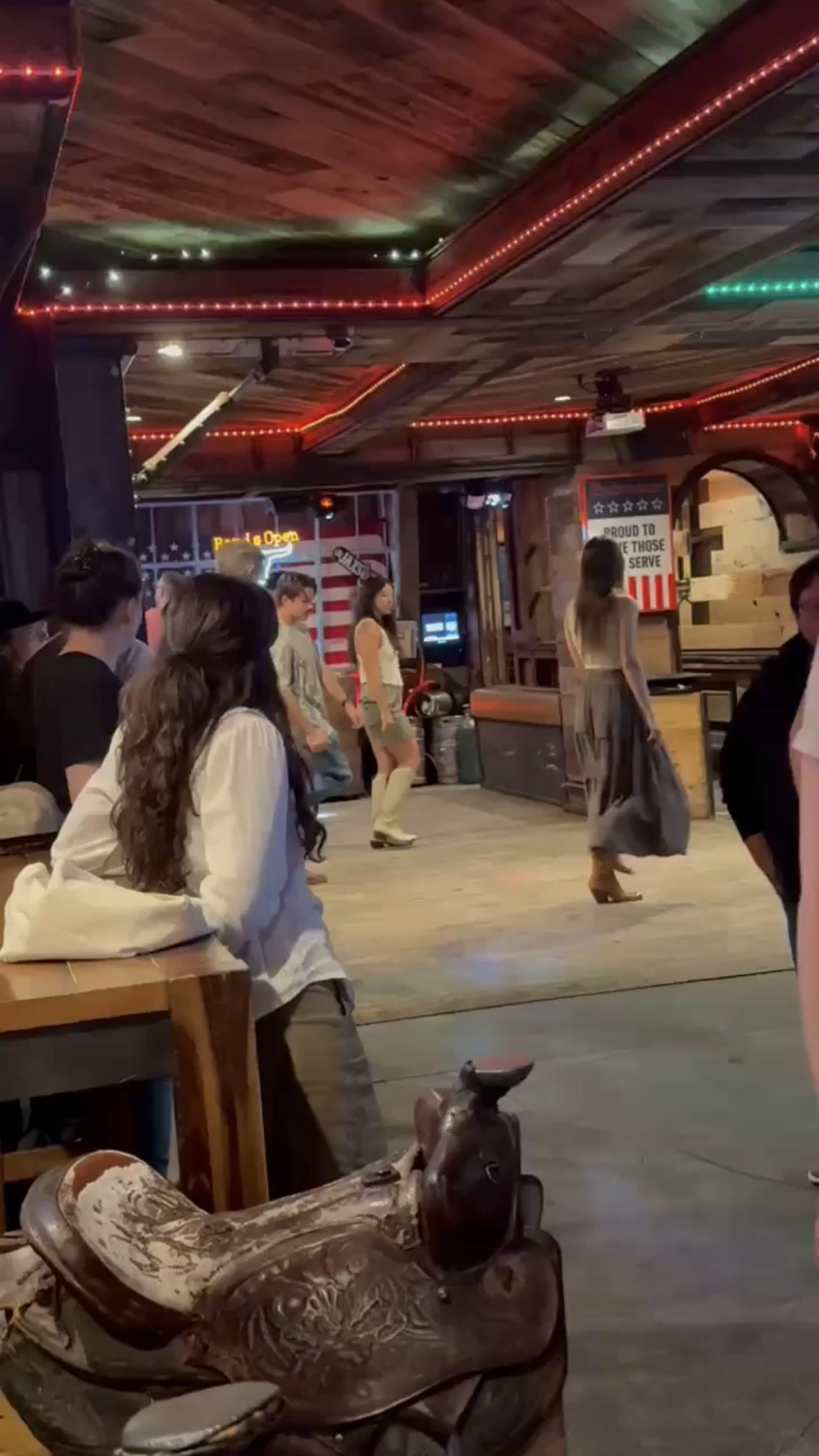 The dance floor at Jaxson in Marina, San Francisco