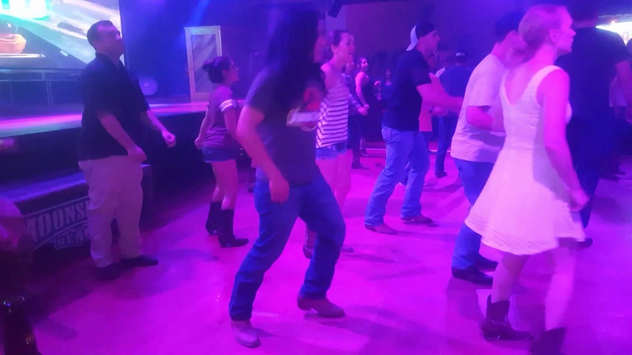 The dance floor at Moonshine Beach
