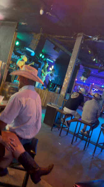 The dance floor at Spur Saloon in Windsor, CA