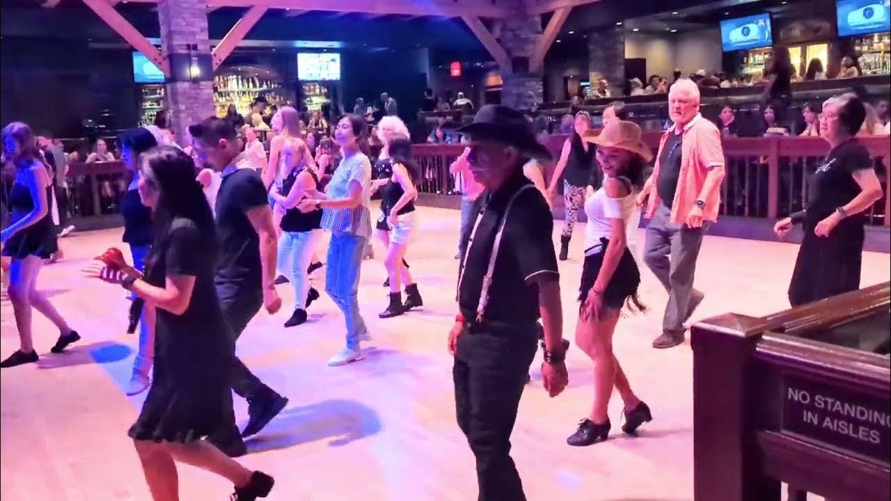 The dance floor at The Ranch Saloon