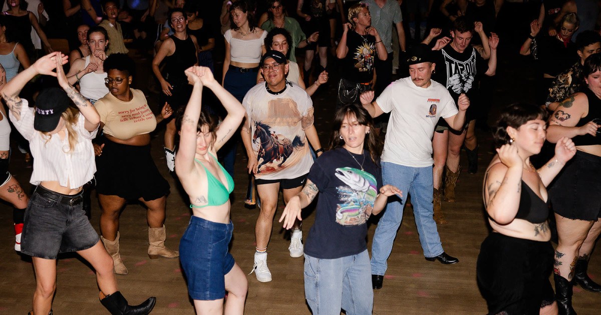 The dance floor at Verdi Club